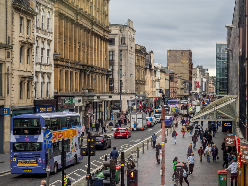 GLA Airport is located 16 km of Glasgow city centre.