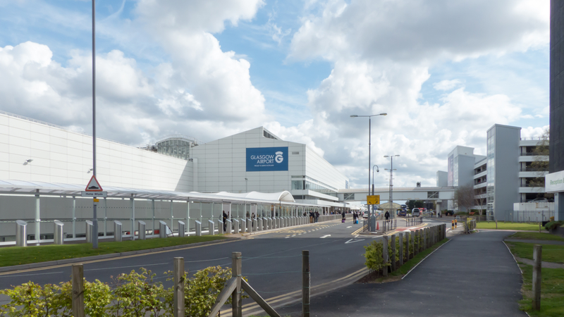 Glasgow Airport serves Glasgow, Scotland. 